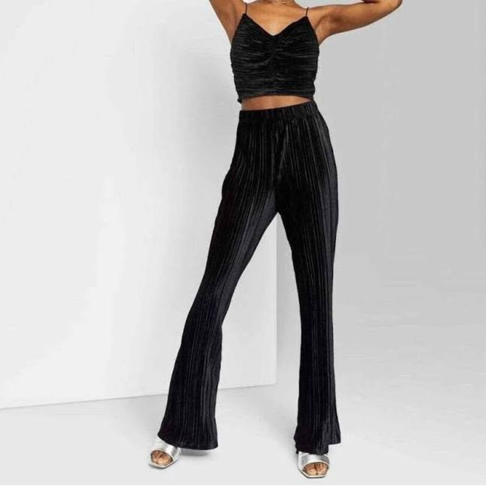 Wild Fable Target Black Velvet Pants